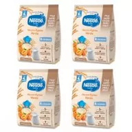 Kaszki dla dzieci - Nestle Kaszka mleczno-ryżowa morela dla niemowląt po 4 miesiącu Zestaw 4 x 230 g - miniaturka - grafika 1