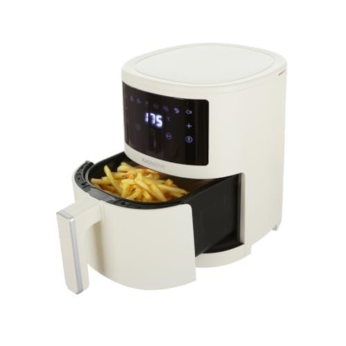 Cyfrowa frytkownica powietrzna 3,5 l 1500 W kremowa