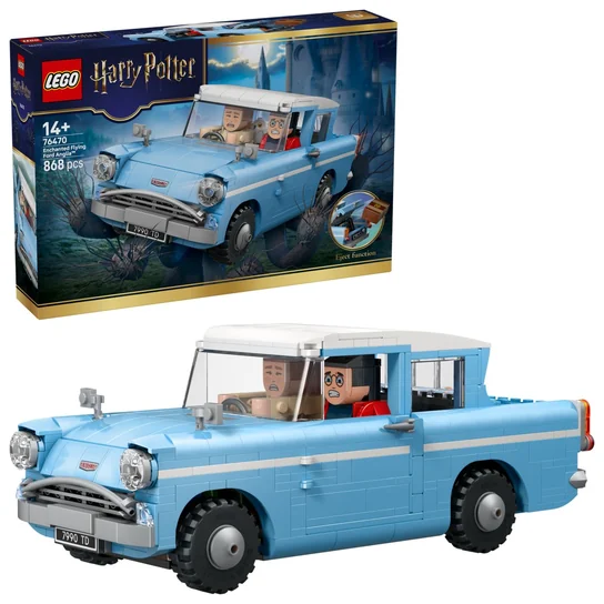 LEGO HARRY POTTER ZACZAROWANY samochód Weasleyów PREZENT DLA FANKI FANA HARREGO POTTERA