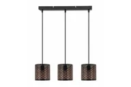 Lampy sufitowe - Tuluza lampa wisząca 3xE27 czarna 340503-02 - miniaturka - grafika 1