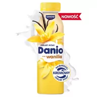 Kefiry, jogurty, maślanki - Danio Jogurt pitny smak wanilia 270 g - miniaturka - grafika 1