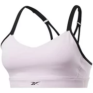 Biustonosze - Reebok Biustonosz sportowy S Hero Strappy Padded Bra wielokolorowa Pixpnk. xxs FK5339 - miniaturka - grafika 1