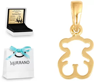 Złota zawieszka 585 fantazyjna PREZENT GRAWER - Zawieszki - miniaturka - grafika 1