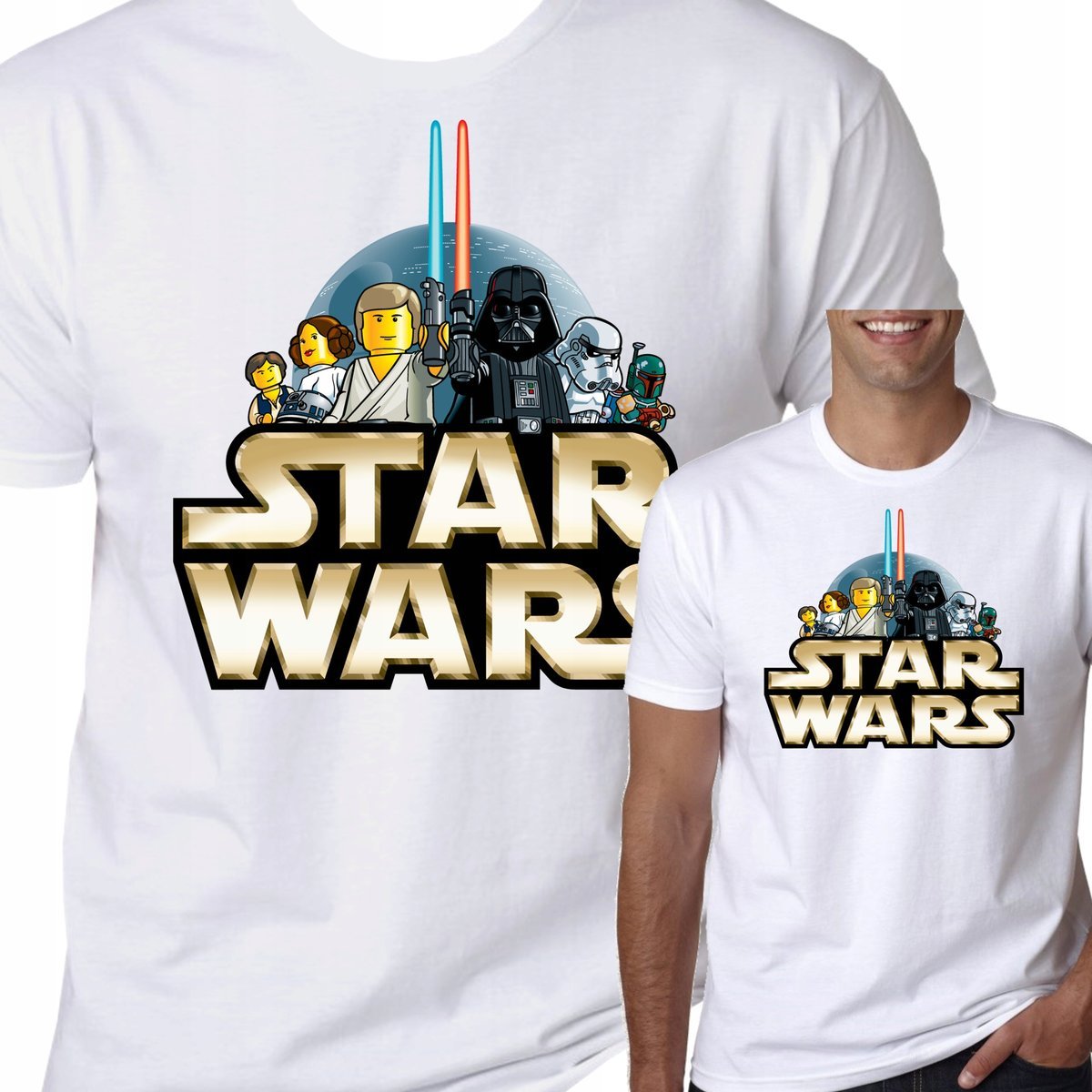 T-Shirt KOSZULKA STAR WARS GWIEZDNE WOJNY S 0621