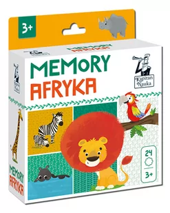 Kapitan Nauka Memory Afryka - Gry planszowe - miniaturka - grafika 1