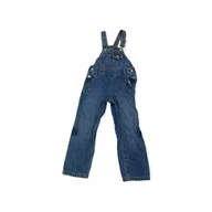 Moda i Uroda OUTLET - Jeansowe dziewczęce ogrodniczki TOMMY HILFIGER 4 l - miniaturka - grafika 1