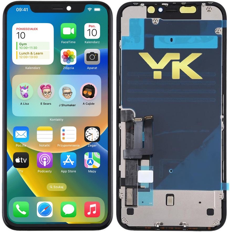 Wyświetlacz LCD Ekran do IPHONE 11 Czarny