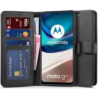 Etui i futerały do telefonów - Tech-Protect Etui AirWallet do Motorola Moto G42 Czarny - miniaturka - grafika 1