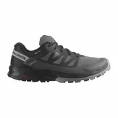 Buty trekkingowe damskie - Buty Salomon Outrise GTX W Black - miniaturka - grafika 1