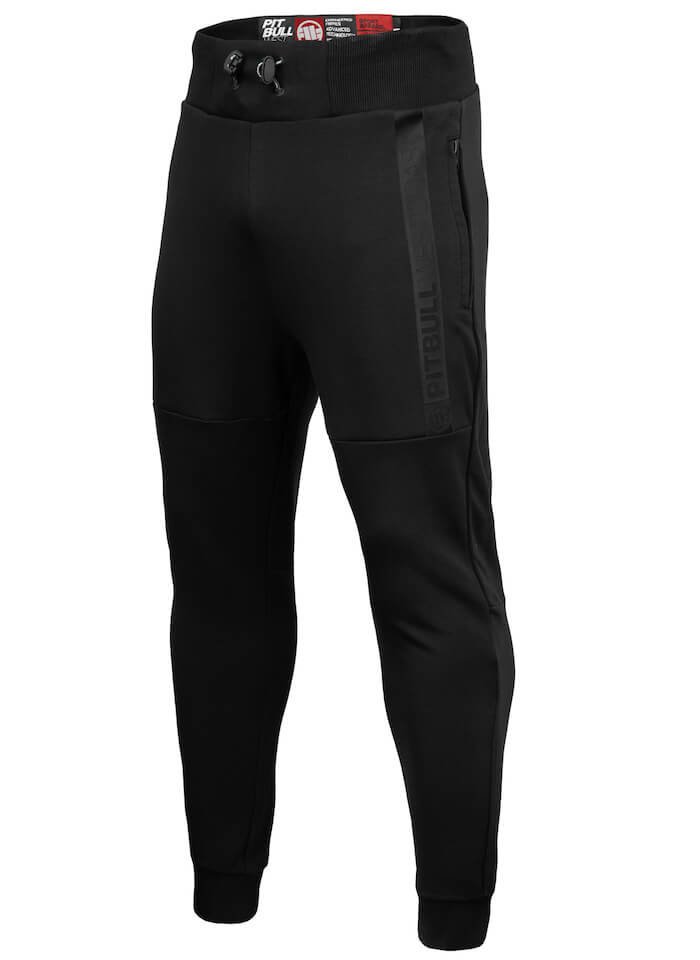 Spodnie sportowe PIT BULL SATURN czarne-L