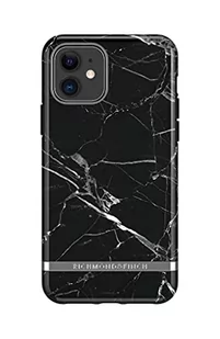 Richmond & Finch Black Marble Silver Details iPhone 11 - Etui i futerały do telefonów - miniaturka - grafika 1