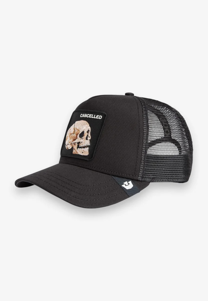 Goorin Bros. Czapka typu trucker The Cancelled Skull Void Black Czarna, Rozmiar: OneSize