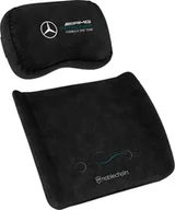 Gadżety dla graczy - Noblechairs Zestaw poduszek z pianki zapamiętującej kształt - Mercedes-AMG Petronas Formula One Team Edition GAGC-236 - miniaturka - grafika 1