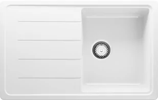 Zlew BRANDE LINK 780-45 WHITE (biały) - Zlewozmywaki - miniaturka - grafika 1