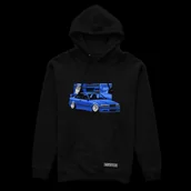 Odzież do sportów motorowych - Czarna bluza z kapturem BMW E36 coupe -L - miniaturka - grafika 1