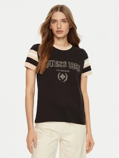 Guess T-Shirt V5RI00 KA260 Brązowy Regular Fit - Koszulki i topy damskie - miniaturka - grafika 1