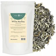 Herbata - Herbata Biała Liściasta WHITE MONKEY PREMIUM Naturalna Wysoka Jakość 50g - miniaturka - grafika 1