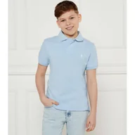 Koszulki dla chłopców - POLO RALPH LAUREN Polo Slim Fit pique - miniaturka - grafika 1