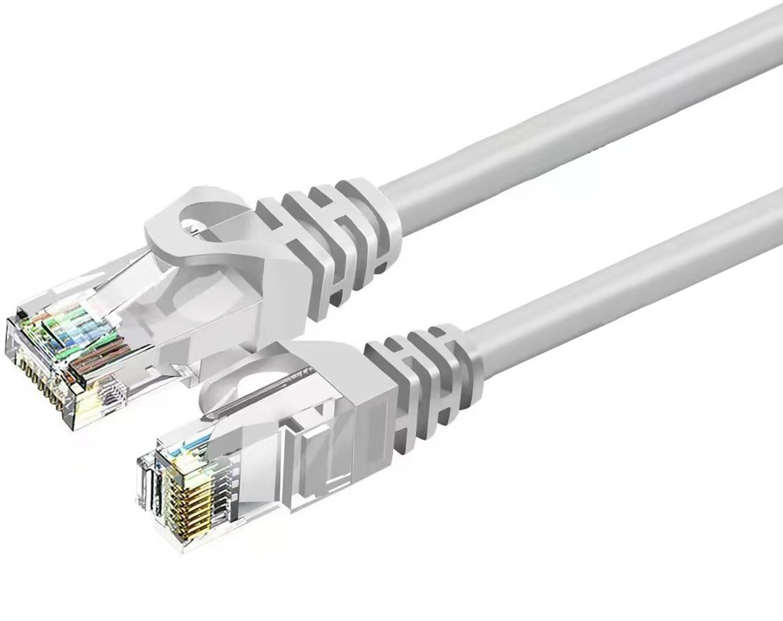 ZOY Kabel Sieciowy Ethernet Cat. 6 UTP CCA Szary 10m ZCR10G