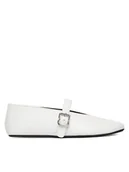 Baleriny - Badura Baleriny ELAN-V1860-131-1 Biały - miniaturka - grafika 1