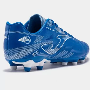 Buty piłkarskie Joma Powerful 2304 FG M (kolor Niebieski, rozmiar 40 1/2) - Buty sportowe męskie - miniaturka - grafika 3