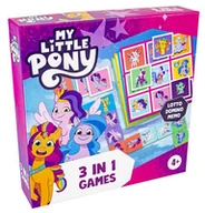 Gry planszowe - My Little Pony 3w1 Lotto, Domino, Memo - gra planszowa - miniaturka - grafika 1