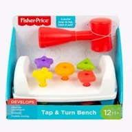 Zabawki interaktywne dla dzieci - Fisher Price Fisher-Price Aktywizujący warsztacik GJW05 p2 - miniaturka - grafika 1
