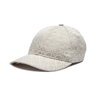 Czapki damskie - Calvin Klein Bejsbolówka MONOGRAM JACQUARD - miniaturka - grafika 1
