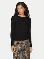 Swetry damskie - Vila Sweter Olina 14098889 Czarny Regular Fit - miniaturka - grafika 1