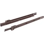 Zawiasy, okucia i inne akcesoria - Prowadnica rolkowa 300 brąz, 2 szt. - miniaturka - grafika 1