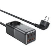 Ładowarki do telefonów - Acefast ładowarka biurkowa Z2 GaN 75W PD 3x USB-C 2x USB-A - miniaturka - grafika 1