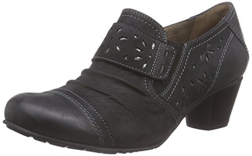 Jana Damskie kozaki z krótką cholewką 24320, czarny - Czarny (Black 001) - 40.5 EU Weit