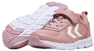 Buty dla dziewczynek - Hummel Sneakersy "Speed" w kolorze jasnoróżowym - grafika 1