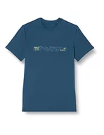 Koszulki męskie - 4F T-shirt męski, Tsm019 Tshirt, granatowy, M, niebieski morski, M - miniaturka - grafika 1