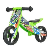 Rowerki biegowe - Milly Mally Jake Green Cars 1735 - miniaturka - grafika 1