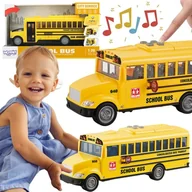 Samochody i pojazdy dla dzieci - DLA DZIECI AUTOBUS SZKOLNY INTERAKTYWNY ELEKTRYCZNY - miniaturka - grafika 1