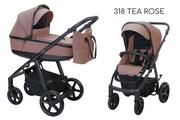 Wózki dziecięce - ESPIRO NEXT UP BLACK 3W1 318 Tea Rose - miniaturka - grafika 1