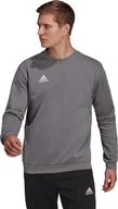 Bluzy męskie - Adidas Bluza męska adidas Entrada 22 Sweat Top szara H57479 M - miniaturka - grafika 1