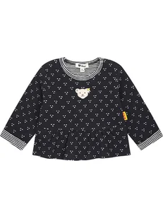 Steiff Koszulka w kolorze czarnym - Kaftaniki dla niemowląt - miniaturka - grafika 1