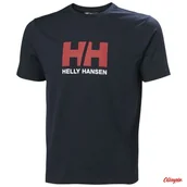 Koszulki męskie - Koszulka męska HELLY HANSEN Logo T-Shirt 3.0 - Navy - miniaturka - grafika 1