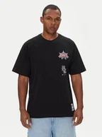 Koszulki męskie - DC T-Shirt ADYKT03256 Czarny Regular Fit - miniaturka - grafika 1