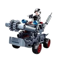 Klocki - KLOCKI SLUBAN B0926D Pojazd Kosmiczny D SPACE WAR 98 El. - miniaturka - grafika 1