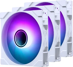 Wentylator Phanteks M25G2-140 D-RGB 3-pack biały PH-F140M25_G2_DWT01_3P - Wentylatory komputerowe - miniaturka - grafika 1
