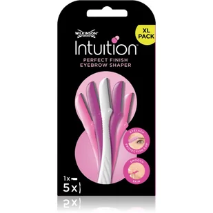 WILKINSON SWORD INTUITION PERFECT FINISH MASZYNKI JEDNORAZOWE DO BRWI I TWARZY 5 SZTUK - Maszynki do golenia i wkłady - miniaturka - grafika 1