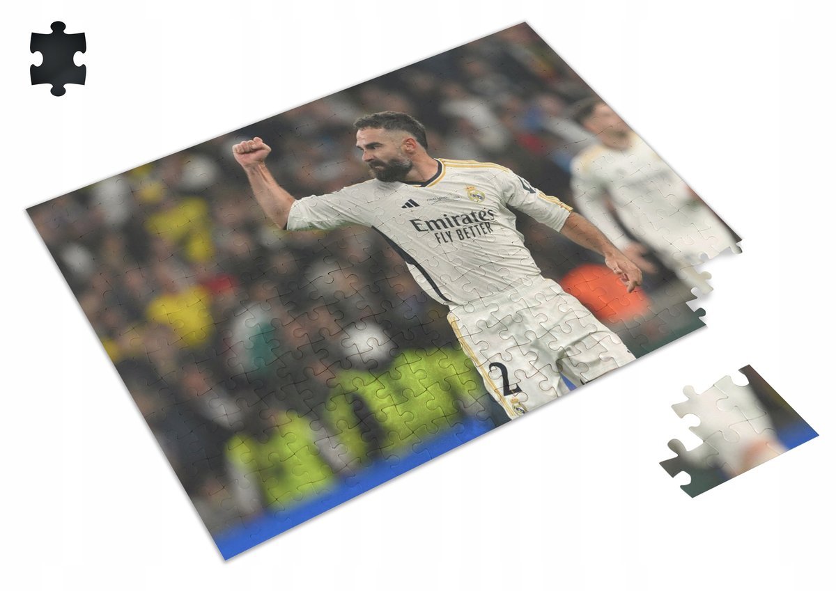 PUZZLE DANI CARVAJAL REAL A3 252 el z Nadrukiem + IMIĘ Pudełko 16