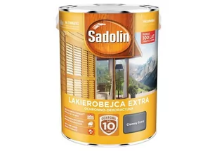 Sadolin EXTRA- lakierobajca do drewna, szara ciemna, 5l - Farby i impregnaty do drewna Sadolin EXTRA- lakierobajca do drewna, szara ciemna, 5l - Farby i impregnaty do drewna - miniaturka - grafika 1