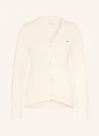 Swetry damskie - Gant Kardigan beige - miniaturka - grafika 1
