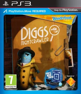 MOVE Wonderbook Detektyw Diggs Po Polsku NOWA PS3 - Gry PlayStation 3 - miniaturka - grafika 1