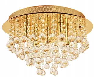 Lampa Wisząca Plafon Żyrandol Crystal 3 Kryształ - Lampy sufitowe - miniaturka - grafika 1