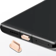 Kable USB - Cadorabo Nasadka ochronna kompatybilna z USB C w Złoto - Pyłoszczelna wtyczka ochronna przed kurzem  do  ładowania - miniaturka - grafika 1